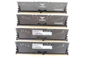 Teamgroup T-Force Vulcan Z 32GB (4x8GB) DDR4 3200 Grey Memory Kit RAM | Fast ... - Picture 1 of 2