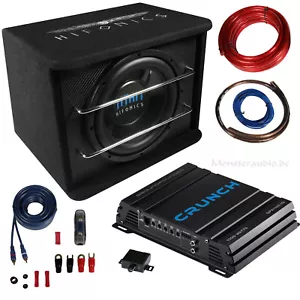 Hifonics 600 Watt 25cm Subwoofer Verstärker Auto Car Hifi Komplettanlage Set - Bild 1 von 6