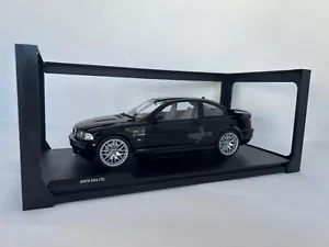 NEU*** 2003 BMW E46 M3 CSL schwarz 1:18 Solido Modellauto Diecast - Bild 1 von 5