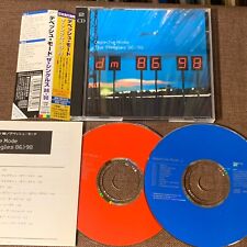 DEPECHE MODE The Singles 86-98 JAPAN CD TOCP-50689~90 OBI +INSERT  '98 1st issue