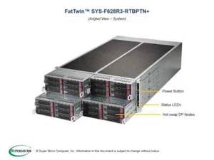 Supermicro SYS-F628R3-RTBPTN+ Barebones Server, NEW, IN STOCK, 5 Year Warranty - Picture 1 of 4