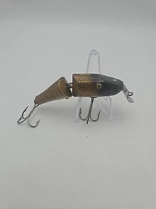 Vintage Creek Chub Jointed Pikie Fishing Lure Wood - Picture 1 of 7