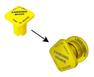 Perilla de parada Perilla de freno de aire de seguridad, autocaravana Super C, comercial, tractor y autobús - Imagen 1 de 14