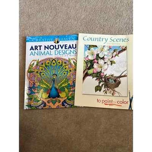 Adult Paint or Color Coloring Books - Imagen 1 de 3