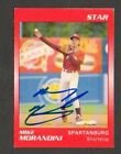 Mickey Morandini 1989 Star Spartanburg Phillies authentic autographed card