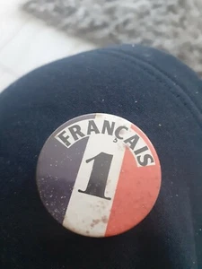 Francais 1 Vintage Badge - Picture 1 of 2