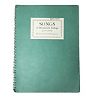 SONGS of Dartmouth College - Fifth Edition 1936 Spiral-bound HANOVER NH