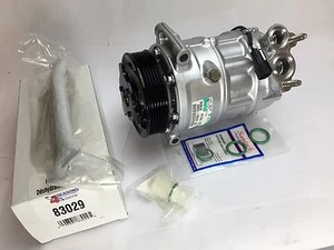 Jaguar XF 2010-2013 5,0 L Reman. KIT DE COMPRESOR DE AIRE ACONDICIONADO SANDEN GENUINO CON WRTY - Imagen 1 de 3