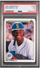 Ken Griffey Jr. 1990 Upper Deck - #156 PSA Mariners