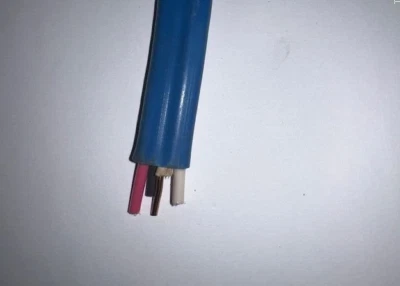 25 pies 14/3 casi nuevo-b con cable/cable de casa de tierra Foto 1 de 2