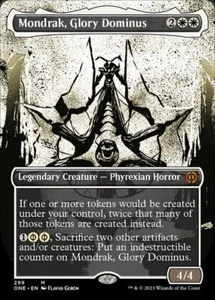 MTG MONDRAK, GLORY DOMINUS 299 EXC - MONDRAK, DOMINUS DELLA GLORIA - ONE X EN - Bild 1 von 1