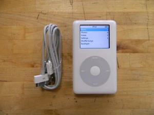 Apple iPod Classic 4th Generation Photo. 128GB Flash Storage New Battery MP3 - Picture 1 of 5