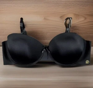 Reggiseno donna CHINESE LAVANDERIA taglia 40D nero Los Angeles ferretto imbottito push up - Foto 1 di 10