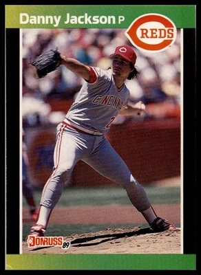 1989 Donruss #124 Danny Jackson - Image 1 of 2
