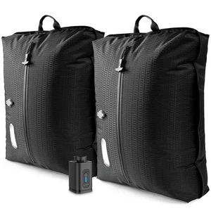 Vakuum Reisetaschen mit Pumpe Kabellos, 2 Stück Wiederverwendbare Kompressionsbeutel für Reisen... - Bild 1 von 8