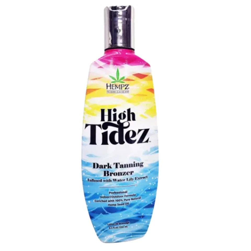 Bronceador bronceador bronceador oscuro High Tidez infundido con extracto de nenúfar interior/exterior... Foto 1 de 4