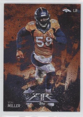 2014 Topps Fire Foil Flame Von Miller #81 - Image 1 of 2