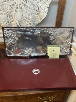 Bandeja de servir vintage autor tribunal uva nova na caixa 2002 - Imagem 1 de 3