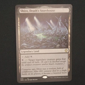 Shizo, Death's Storehouse Magic The Gathering Commander Dominaria United Raro 233 Casi Nuevo - Imagen 1 de 6