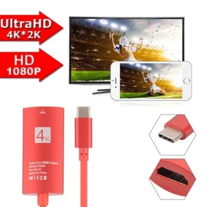 Cable adaptador hembra USB 3.1 tipo C a HDMI 4K HD para Samsung Galaxy Note10e 5G - Imagen 1 de 17