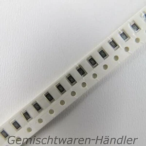 50 Stück SMD Widerstände Bauform 0402 Werte 1k - 10M Ohm 1% / 5% 0,063 W - Picture 1 of 1
