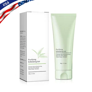 Purifying Exfoliating Gel Brightening Exfoliating Gel Scrub For Face and Body US - Picture 1 of 14