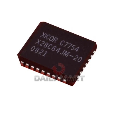 10PCS 1PCS XICOR X28C64JM-20 E2PROM Encapsulation Byte Alterable - Image 1 of 2