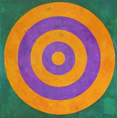 Póster litográfico offset arte pop de Jasper Johns Target 1967-69 Foto 1 de 3