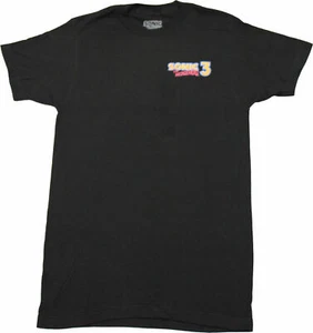 Sonic the Hedgehog New Adult T-Shirt - Sonic 3 Lapel Box Art Back - Picture 1 of 2