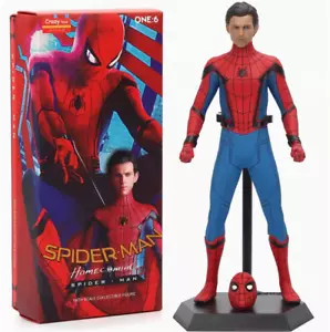 Crazy Toys Homecoming Spider-Man Maßstab 1/6 Sammlerstück PVC Figur Neu im Karton - Bild 1 von 5