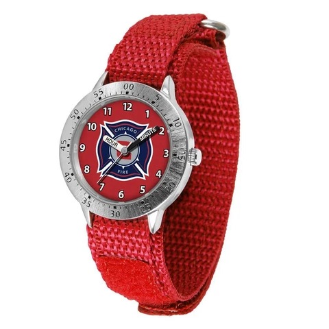 Youth Chicago Fire Watch Adjustable Hook and Loop Band Cover