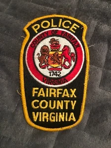 Police Patch - County Of Fairfax Virginia - Picture 1 of 1