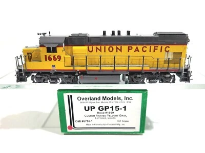 Overland OMI UP EMD GP15-1 Union Pacific #1669 HO Brass Model #6750.1 - Image 1 of 4