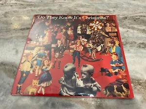 SEALED MINT BAND AID - DO THEY KNOW IT'S CHRISTMAS? - 1984 Columbia 44 05157 - Picture 1 of 2