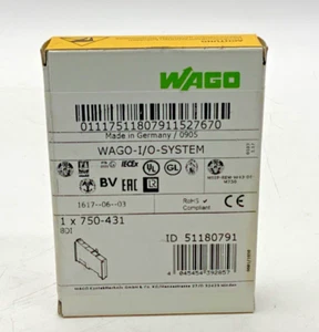 NEW WAGO 750-431 MODULE I/O - Picture 1 of 1