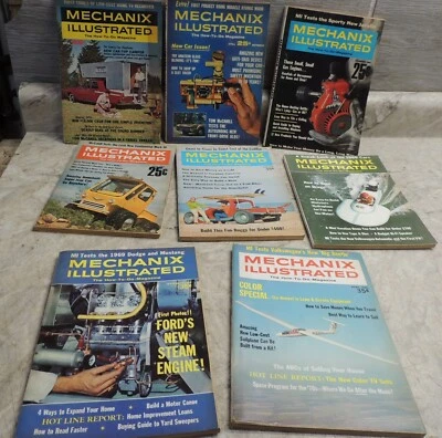 Mechanix Illustrated Magazine 1960's, Pick a Magazine, Complete your Set Foto 1 de 4