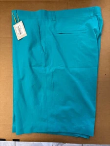 NWT MEN'S PETER MILLAR SHACKLEFORD SHORTS, SIZE: 38, COLOR: SRFBD (M21) - Picture 1 of 2