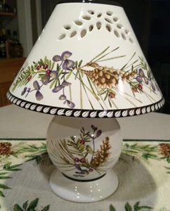 Lámpara de vela votiva grabados de Lenox, 10" de alto - Imagen 1 de 8