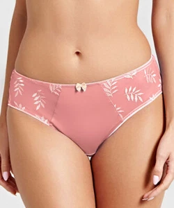 PANACHE TANGO SLIP 9073 VITA MEDIA MUTANDINE LINGERIE UK TAGLIA 18 NUOVO CON ETICHETTE - ROSE OMBRE - Foto 1 di 3
