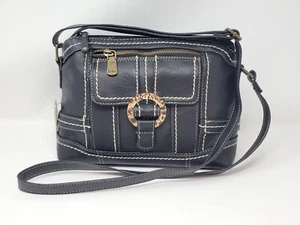 b.o.c. Bridgeville East/West Black Crossbody Medium Purse Adjustable Strap - Picture 1 of 16