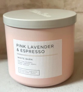 Bath & Body Works Pink Lavender Espresso Candle Scented Large 14.5 oz NEW 2025 - Picture 1 of 5