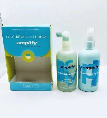 MATRIX AMPLIFY VOLUMIZING SYSTEM ROOT LIFTER & SPRITZ 8.5 FL OZ EA 停产 — 第 1/4 张图片