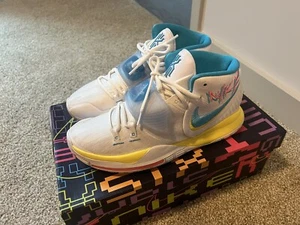 Size 10 - Nike Kyrie 6 Neon Graffiti 2020 - Picture 1 of 12