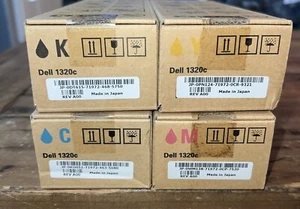 Dell 1320c toner cartridge set - Picture 1 of 3