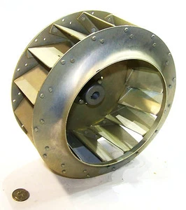 485L TACS KECO IND 54446 NOS FAN IMPELLER CENTRIFICAL 9.188" D 3.125" W 1/2" ID - Picture 1 of 7