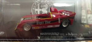 ALFA ROMEO 33 SC 12 500 KM CASTELLET ALFA ROMEO SPORT 1/43 11+BOOK.CENTAURIA - Foto 1 di 2