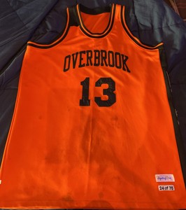 wilt chamberlain overbrook jersey
