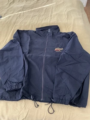 Vintage NOS Trump Plaza Club Windbreaker Sized XL Blue - Image 1 of 3