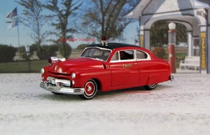 1949 49 Mercury Eight Classic Fire Fighter Chief Car Model Red 1940's 1950's - Picture 1 of 9