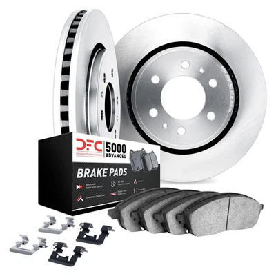 For Toyota 4Runner 1988-1991 DFC 6512-76564 PRO-KIT 5000+ Plain Front Brake Kit - Image 1 of 3